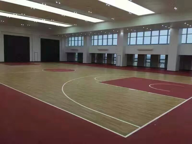 籃球場(chǎng)PVC運(yùn)動(dòng)地板